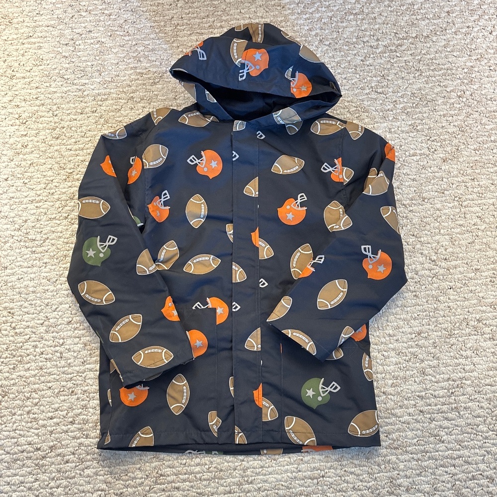GYMBOREE boys football raincoat